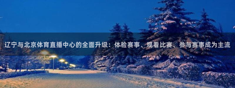 辽宁与北京体育直播中心的全面升级：体验赛事、观看比赛、参与赛事成为主流