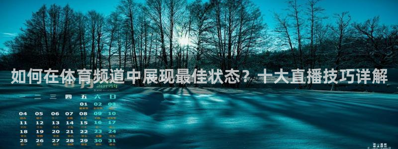 如何在体育频道中展现最佳状态？十大直播技巧详解