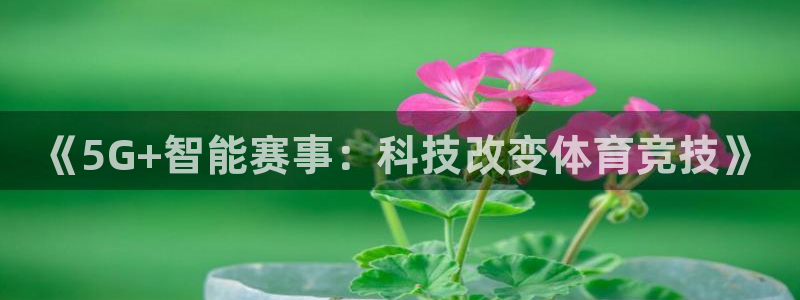 《5G+智能赛事：科技改变体育竞技》